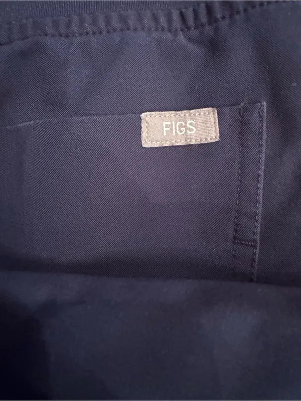 FIGS Zamora Jogger Scrub Pants Navy Blue - Women's Size Small - Image 6