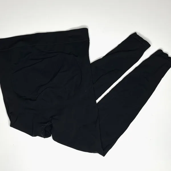 Blanqi Women's Black Maternity Leggings Medium - Image 2