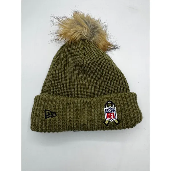 New Era Women's Cincinnati Bengals 2025 Salute To Service Cuffed Knit Hat New - Image 5