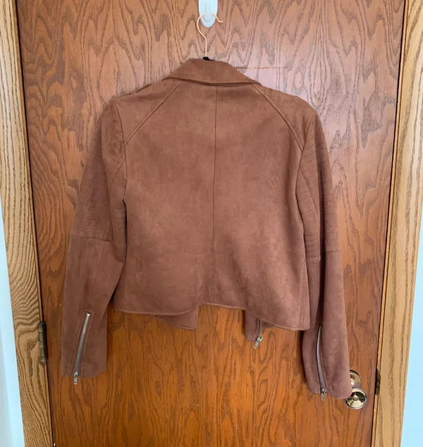 Jack by BB Dakota Suede Moto Jacket - Image 2