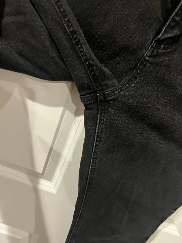 Christopher & Banks Petite Straight Black Jeans Size 10p - Image 3