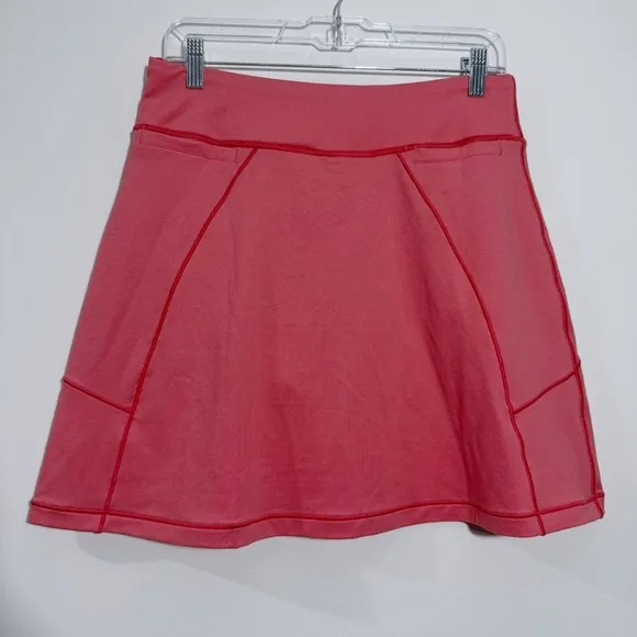 NWT Peter Millar Golf Active Skort‎ UPF 50+ Sun Protection Coral Small Tennis - Image 2