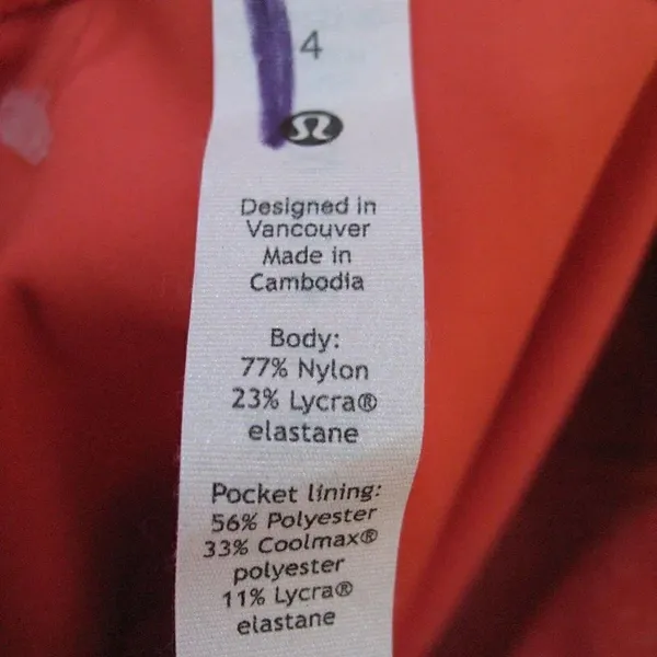 NWOT Lululemon Wunder Train High Rise Shorts 8” Crunch Warm Coral - Image 10