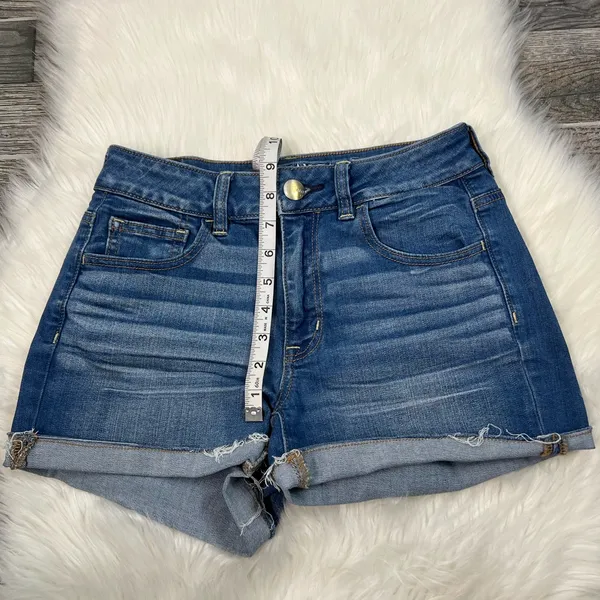 American Eagle Super Stretch High Rise Shortie Shorts - Image 5
