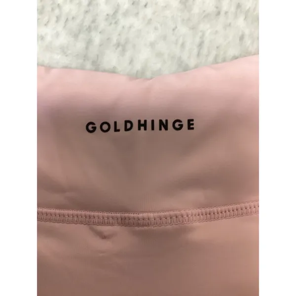 Gold Hinge Pleated Tennis Skort Almond Blossom Pink XL JK2201-ABLM. - Image 3