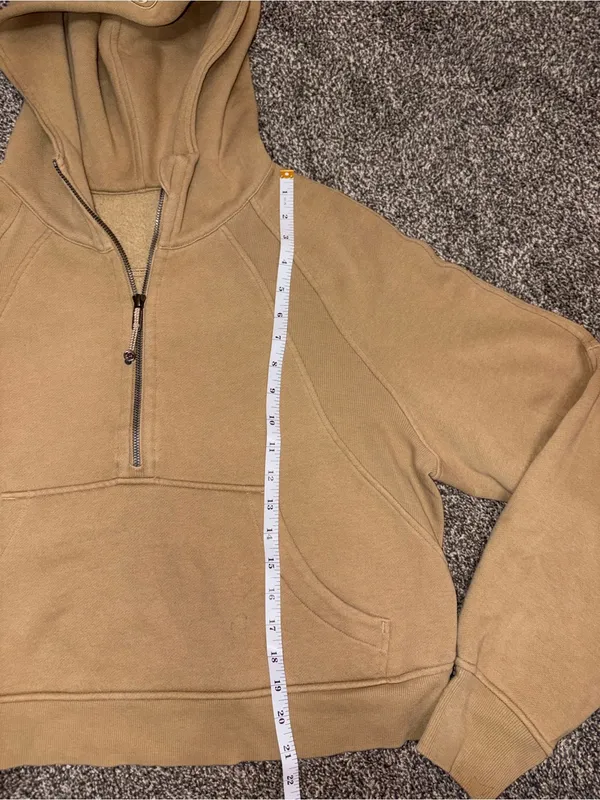 Lululemon Womens Scuba Half-Zip Hoodie M/L - Image 6