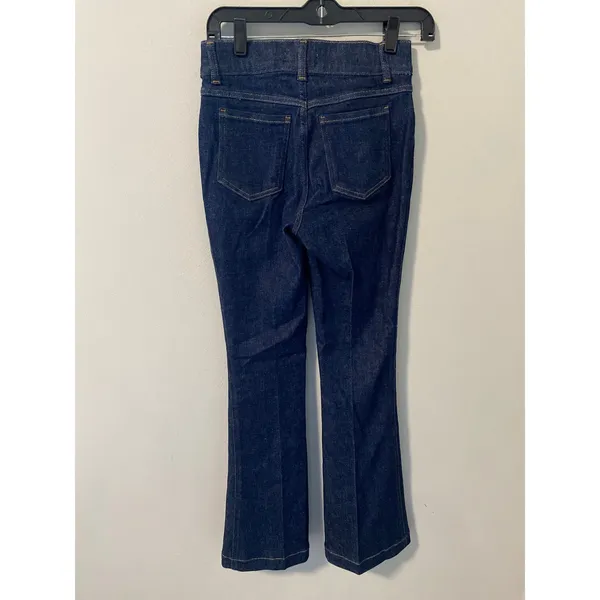 SPANX Stretch Flare Jeans Dark Wash Bootcut Denim Women's XS NWOT - Image 2