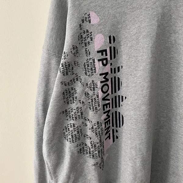 NWOT Free People Movement All Star Buti Logo Pullover - Image 7