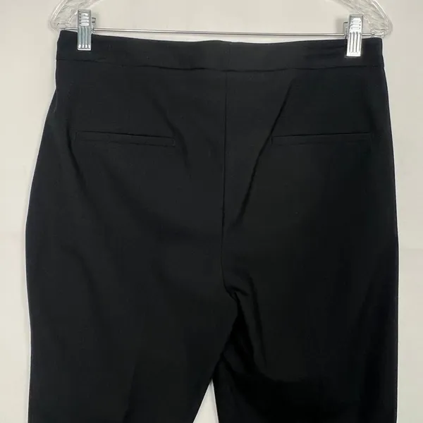 ZARA Women's High Rise Black Dress Pants Size 8 - Image 7