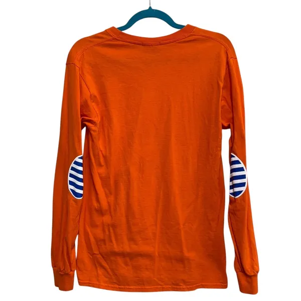 OKC Thunder GameDay Couture Long Sleeve Shirt S Orange NBA Basketball - Image 2