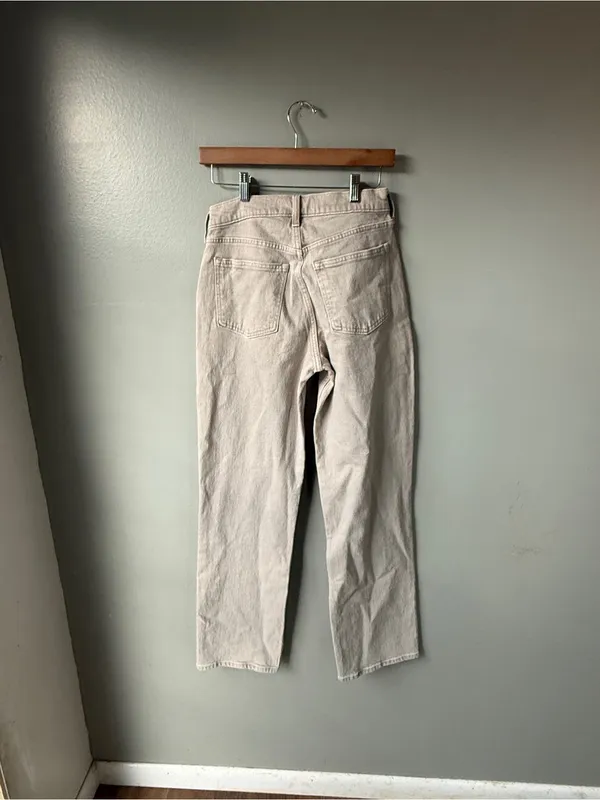 NWT Abercrombie & Fitch The Baggy Low Rise Jeans 24 Curve - Image 5
