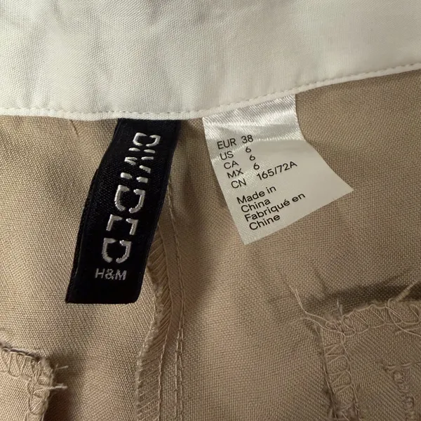 H&M Light Tan Trousers - Image 2
