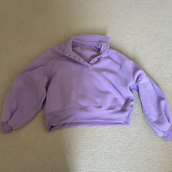 Altar’d State AS Revival collared sweatshirt purple - Image 2