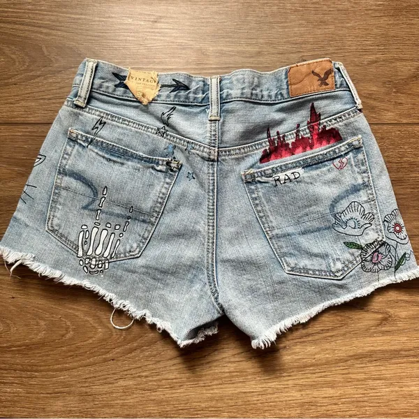 American Eagle denim shorts - Image 6