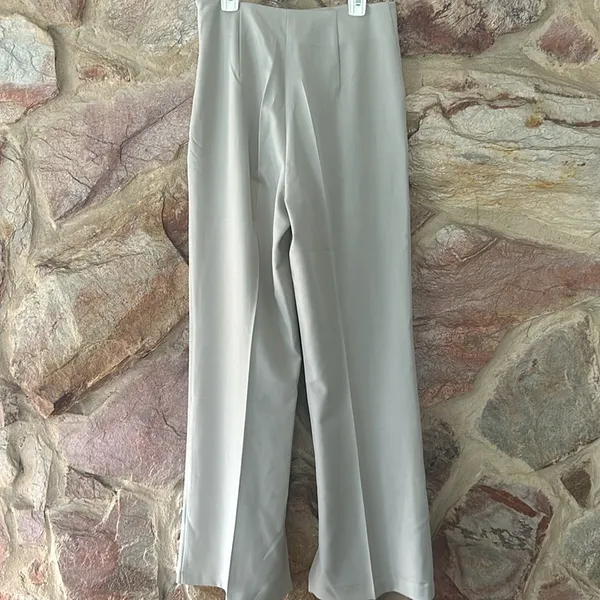 Commense Button Split Sleeveless Pants Set size small Gray - Image 8