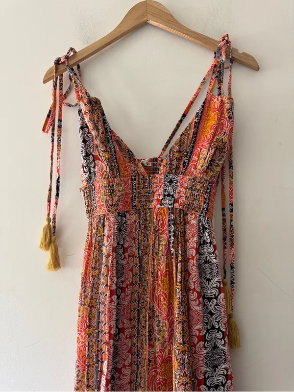 NEW!! En Creme Gorgeous Boho‎ Pattern Maxi Dress - Image 4