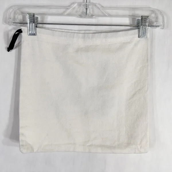 Authentic Femme Los Angeles Dust Bag Drawstring‎ White 12x11 Solid 442 - Image 4