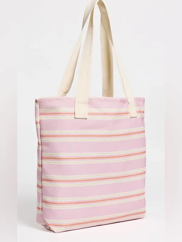 Parke x Shopbop pink rose stripe tote bag limited edition sold out style - Image 2