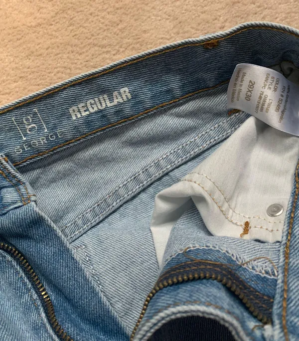 Straight Jeans Blue Size 29 - Image 3