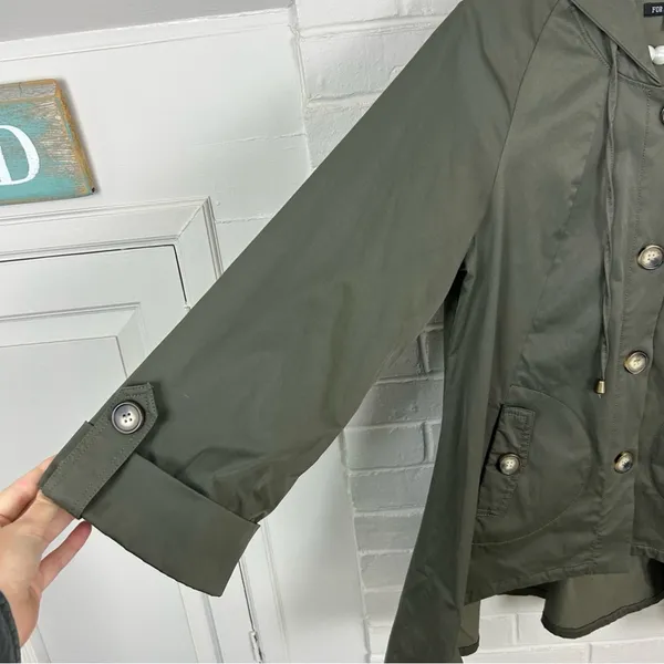For Cynthia Green Casual Button Front Jacket Size S - Image 9