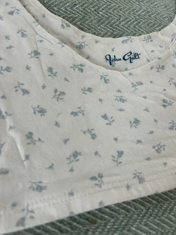 John Galt Brandy Melville Bralette Mini Crop Top - Image 3