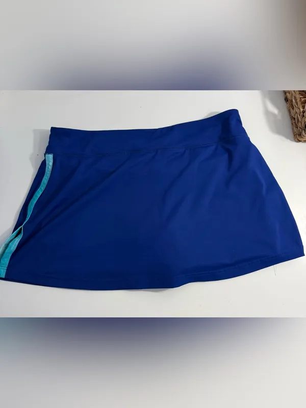 Champion Blue Athletic Skort with Teal Accents - Image 4