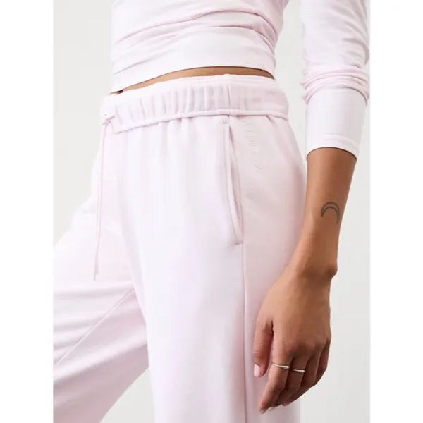 Athleta L Forever Fleece Jogger Shell Pink Large - Image 4