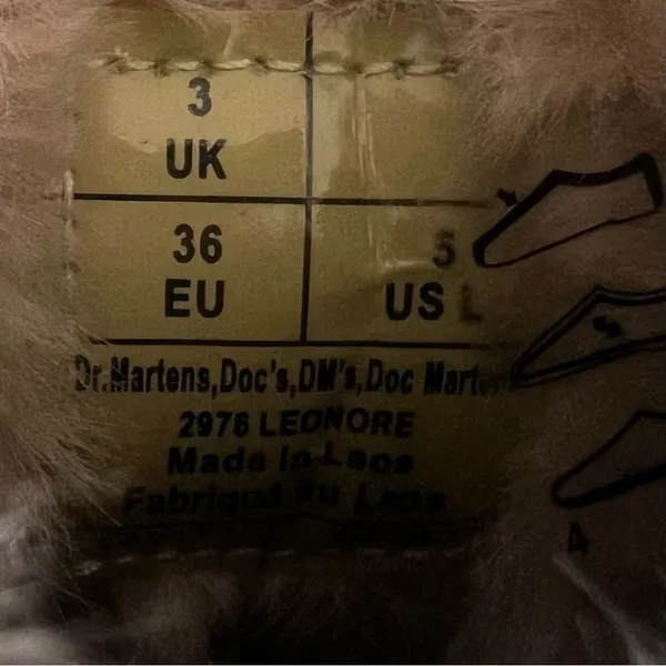 Dr. Martens NEW Women’s Leonore Faux Fur Lined Pull On Boot Size 5 #978 - Image 7