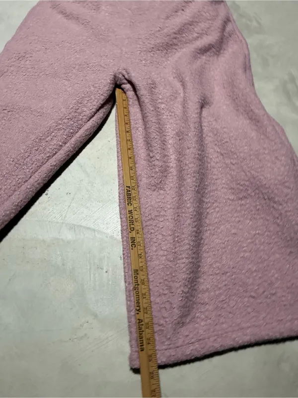 Halara adjustable straps casual teddy Cozy Pink Overalls NWT 1X - Image 4