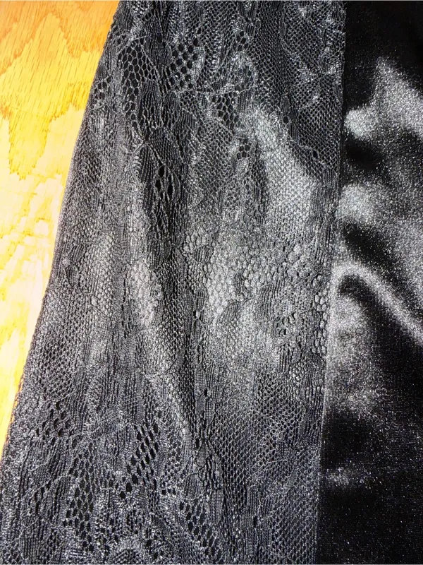 NWT - S - TIGER MIST - Urban Outfitters - Satin Lace dress - Black - Image 4