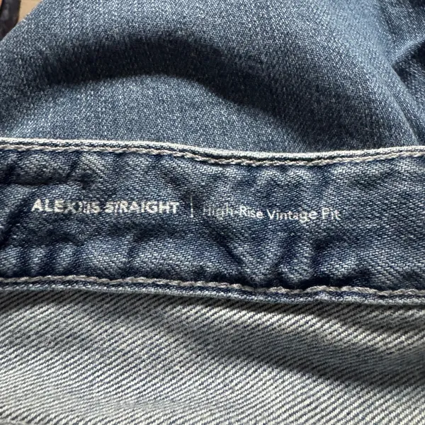 AG Adriano Goldschmied Alexis Straight‎ High Rise Vintage Fit Jeans Blue Size 30 - Image 7
