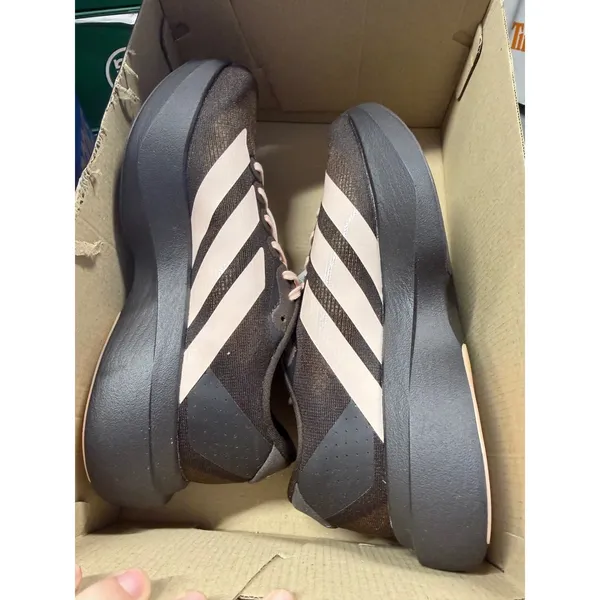 Adidas Womens Adizero Evo SL W Running Shoes Black Pink KK1952 Size 8 NWB No Lid - Image 5
