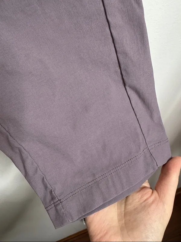 Modern Ambition Slim Straight Lavender-Taupe Track Pants size S - Image 5