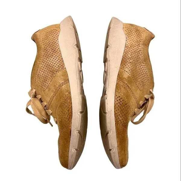 Dansko Women's Alissa Gold Print Leather Athletic Oxford Sneaker EU Size 37 - Image 4