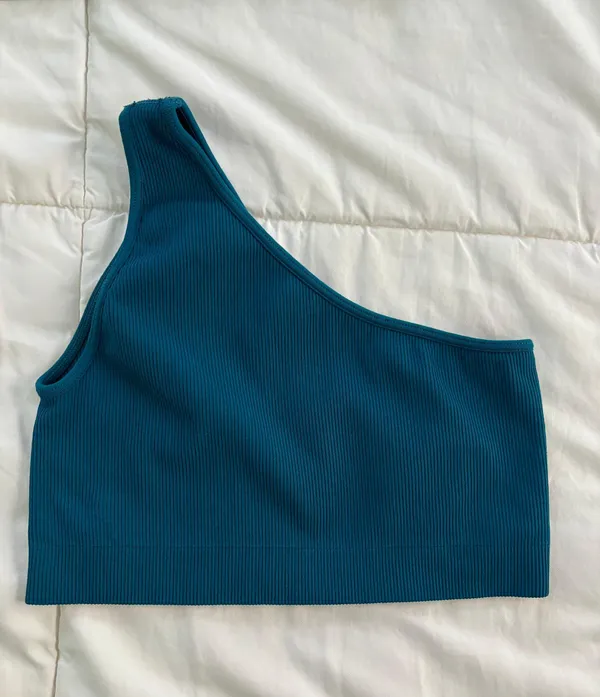 Set Active One Shoulder Sports Bra - Image 4