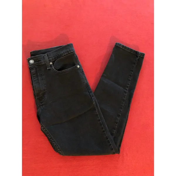 Levi’s black denim skinny jeans - Image 2