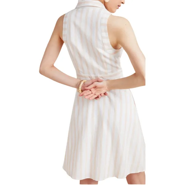 Anthropologie Billie Shirtdress Striped Size 6 - Image 8