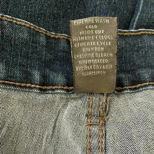 💥Average Preowned Jeans Size 16 Blue - Image 6