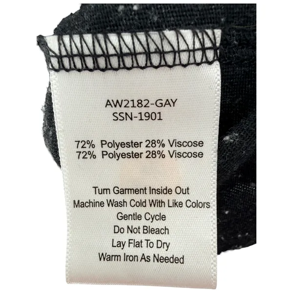 ATM Anthony Thomas Melillo Black Speckled‎ Maxi Pocket Jersey Tank Dress Large - Image 8
