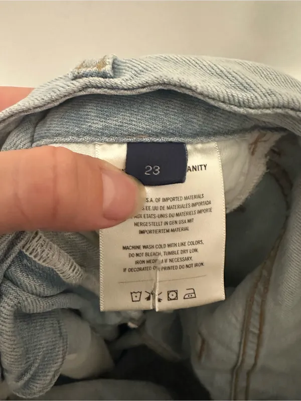 NWOT Citizens of Humanity Petra Pleated Denim Trousers 23 - Image 5