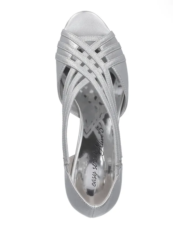 Easy Street Women's Oceana Peep Toe Pumps Size 8M - Image 4