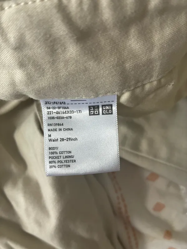 Uniqlo combat cotton pants - Image 2