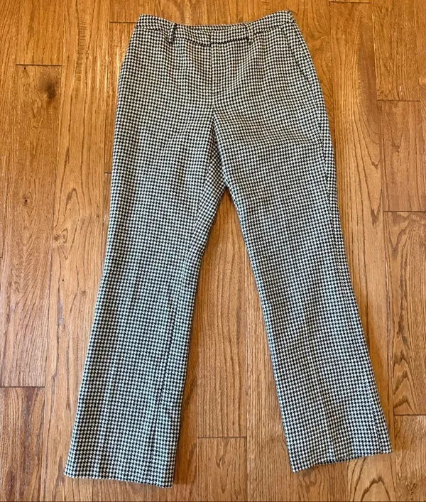 Ralph Ralph Lauren Vintage houndstooth wool trouser pant size 2 - Image 2