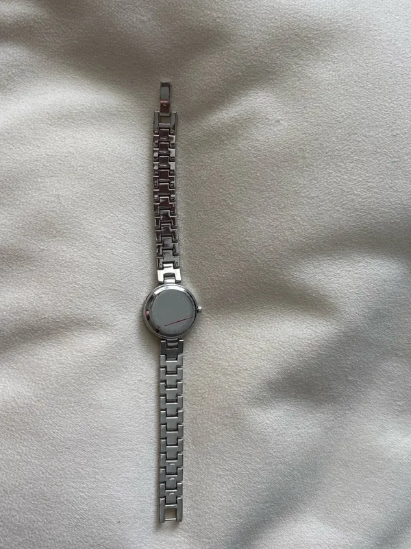 Silver Crystal Accent Women's Quartz Watch - Image 6