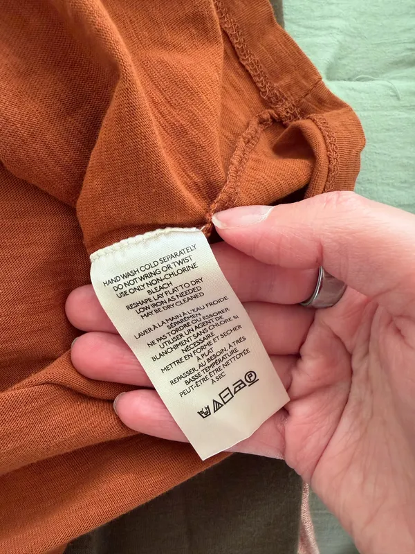 Anthropologie Lace Flutter Sleeve Blouse Cedar Brown - Image 6
