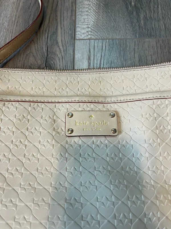 Kate Spade Cream Crossbody Bag - Image 2