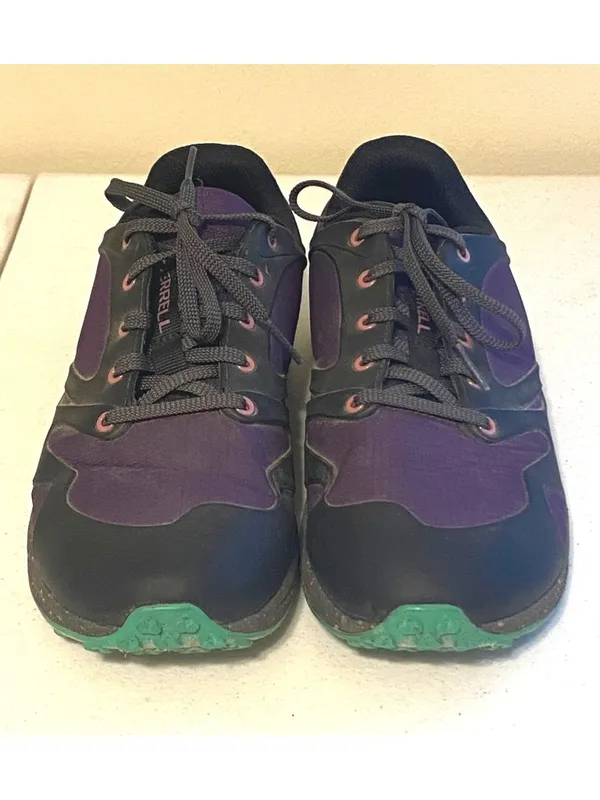 Merrell Altalight Low Outdoor Sneaker Hiking Shoes Purple Black Men's 6 Womens 8 - Image 2