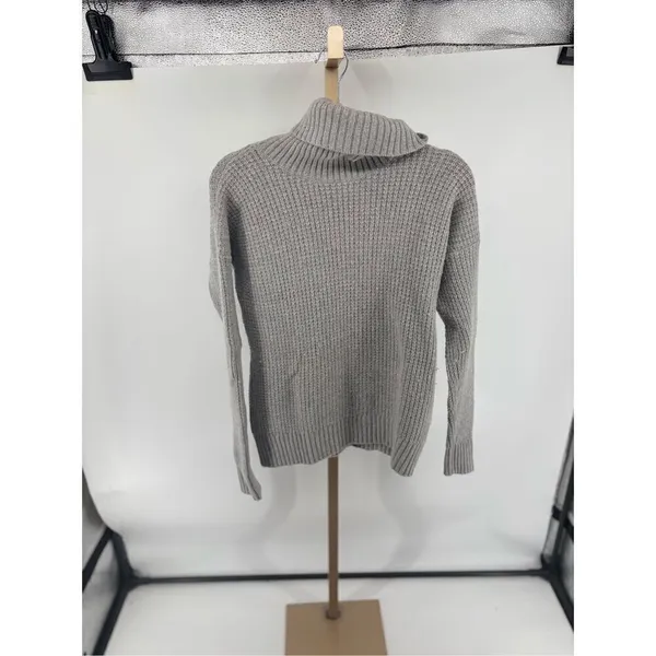 Lauren Ralph Lauren Wool Blend Waffle Knit Turtleneck Sweater Women’s Size Small - Image 5