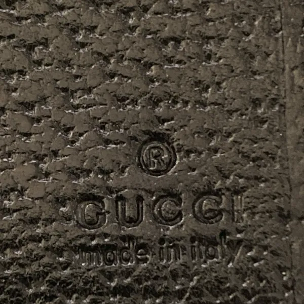 Gucci Black Authentic Monogram Canvas GG Snap Bifold Wallet - Image 8