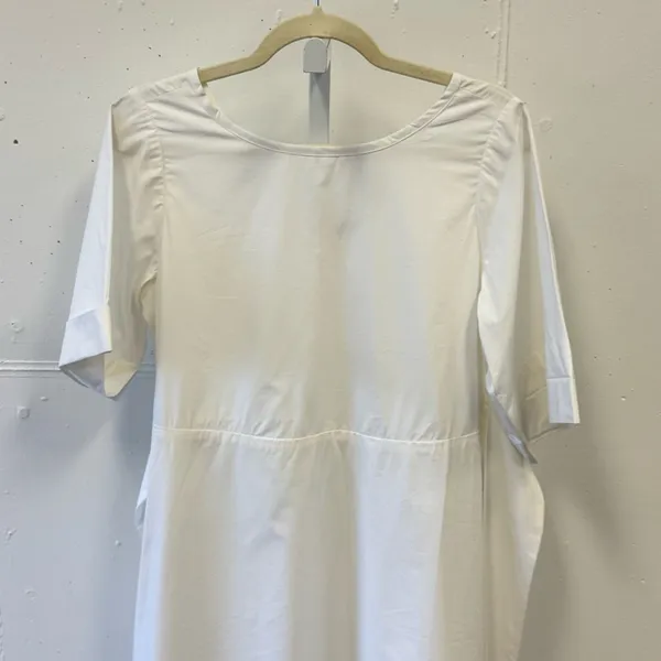 NWT M. Martin‎ Oversized Minimalist Belted Lightweight Cotton Midi Dress Sz 2 - Image 3